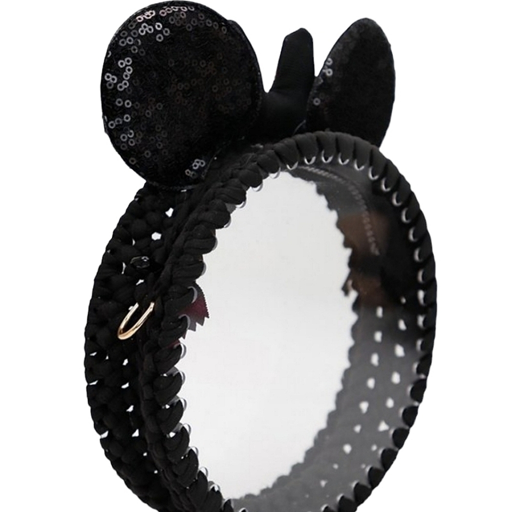 Mouse Ears Bow Clear Crossbody with Chain Strap - Picture 5 of 5